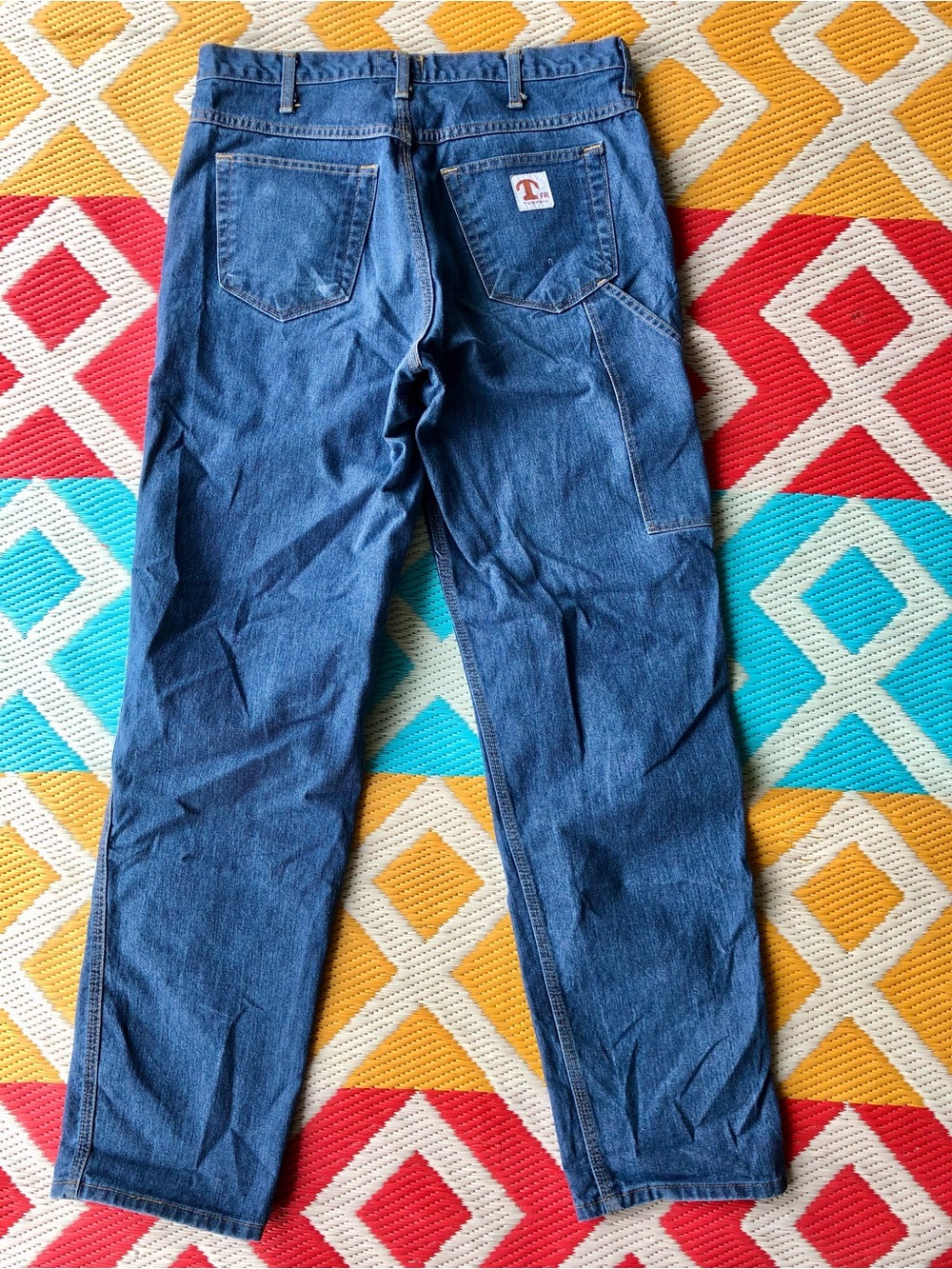 Tyndale FR Carpenter Jeans 35x34 Stretchy ARC 13.4 Rated